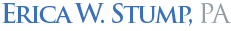 Erica W. Stump, P.A. Logo